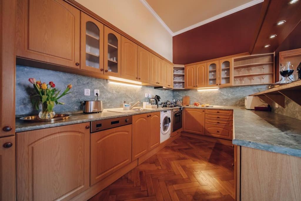 Magnificent Historical Penthouse In The Heart Of Prague Apartment Luaran gambar