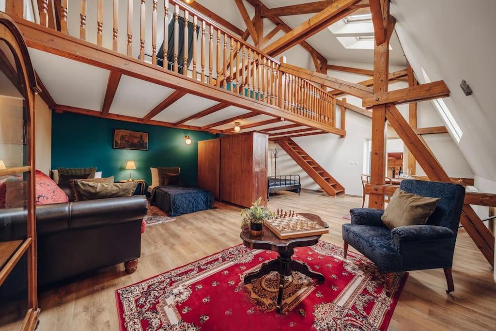 Magnificent Historical Penthouse In The Heart Of Prague Apartment Luaran gambar